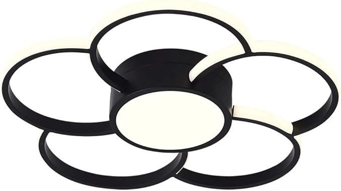 YGH LED-Blumen-Deckenleuchte, Nordic Modern Style Fernbedienung