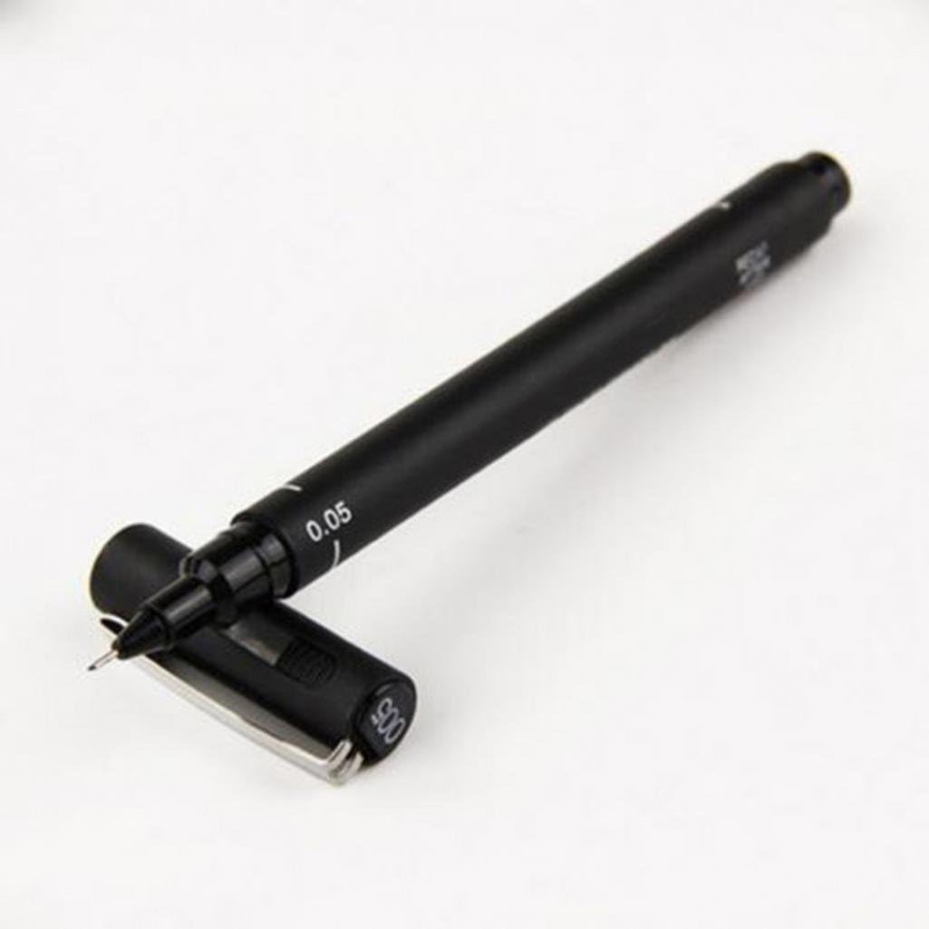Black Pigment Liner Fineliner Waterproof Anime Comics Sketching Ink Drawing Pen - 0.05mm Geshiintel