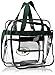 FOCO NFL Football Team Logo High End See Thru Clear Messenger Bag