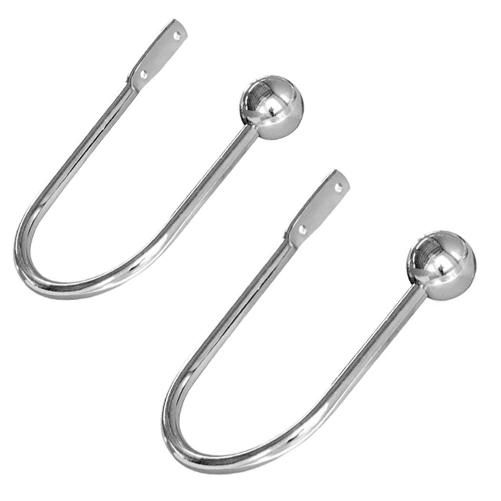 Speedy Products Ball Hold Back Pk2 Satin Silver