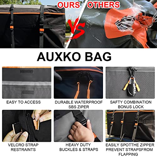 AUXKO Waterproof Truck Cargo Bag 20 Cubic Feet Luggage Carrier for