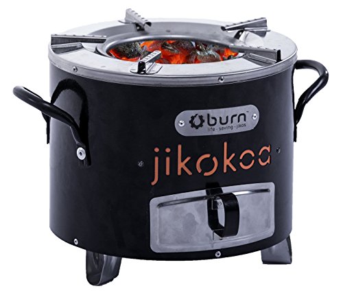 Burn Jikokoa High End Charcoal Burning Natural Draft Rocket Stove