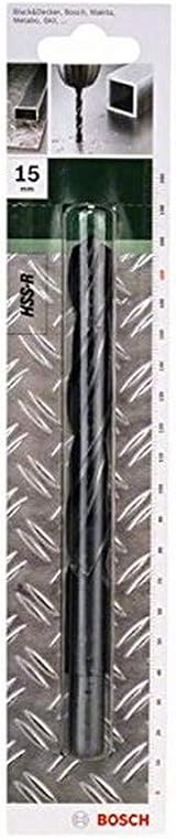 Bosch Metal Drill Bit HSS-R 15.0 mm Diameter