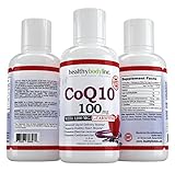 CoQ10 100mg for Heart Health and L-CARNITINE 1200mg for Cardiovascular Health and B12 Tropical Berry Flavor, 16oz.