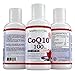 CoQ10 Liquid 100mg HBI Coq10 Premium Absorption Coenzyme Q10 for Heart Heath, Amazing taste Tropical Berry Flavor 32 servings 16oz.