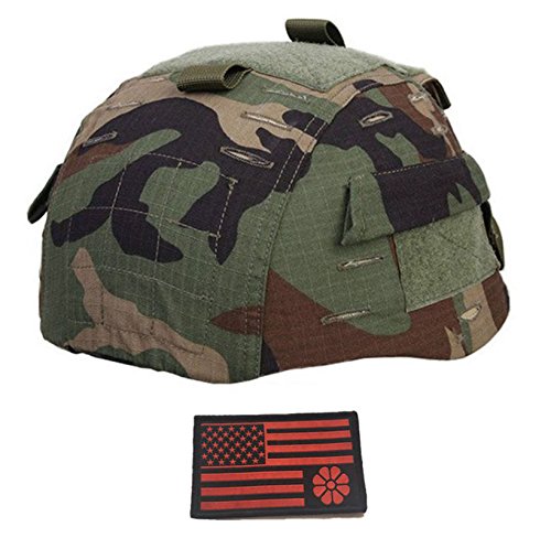 MICH 2000 Ver2/ACH Tactical Multicam Helmet Cover (Woodland)