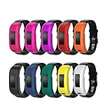 Colorful Cover for Garmin Vivosmart HR, Garmin Vivosmart HR Slim Designer Sleeve Protector Accessories by ULT-unite (10pcs Cover)