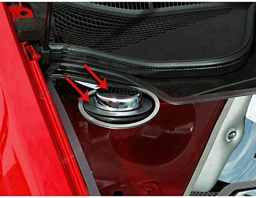 Elite Auto Chrome Acc Shock Tower Dome Covers fit for 2008-09 Pontiac G8 GT-Stainless Steel/Polished