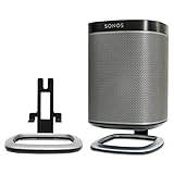 Flexson Desk Stands for SONOS PLAY:1 Wireless Speaker - Pair (Black)