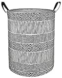 KUNRO Large Sized Round Storage Basket Waterproof