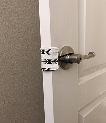 Door Muffler - Black Stripe Arrows
