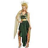 Dreamgirl Women's Medusa, Green, Small