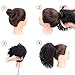 Synthetic Afro Kinky Curly Ponytail Extension for African American Women Clip in Ponytail Drawstring Fluffy Coily Ponytail for Black Women 2#