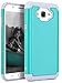 for Samsung Galaxy J7 (2015 Version) Case, LK [Shock Absorption] Drop Protection Hybrid Armor Defender Protective Case Cover (Teal)