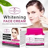 Aichun Beauty Natural Whitening Face Cream Collagen Milk Quick Rejuvenating System Skin Brightening