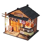Flever Dollhouse Miniature DIY House Kit Creative Room with Furniture for Romantic Valentine's Gift(Chao Yang Grocery Store)