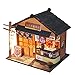 Flever Dollhouse Miniature DIY House Kit Creative Room with Furniture for Romantic Valentine's Gift(Chao Yang Grocery Store)