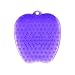 Shower Foot Scrubber Massager & Cleaner for Shower Floor with Suction Cup Improves Foot Circulation & Reduces Foot Pain Purple KIAYACI (Purple)