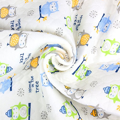 KSB Extra Large Infant Baby Deluxe Ecological Cotton Change Pad,Waterproof Baby Diaper Changing Pad In Vibrant Color For Home And Travel-Under The Age of 3 (L Size Random Color)