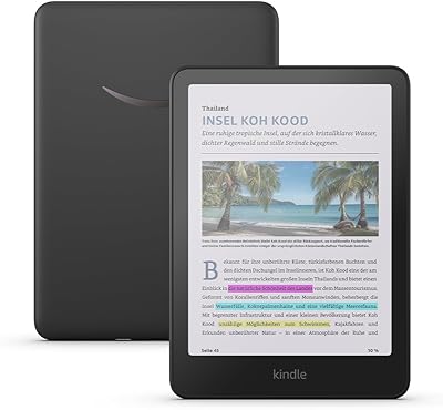 Amazon Kindle Colorsoft (neueste Generation) – Mit Farb-Display und Frontlicht mit verstellbarer Farbtemperatur – 16 GB