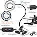 LED Grow Lights,10W Adjustable 6 Level Desk Plant Lamp with 360° Flexible Gooseneck Arms and Spring Clamp for Indoor Plants Hydroponic Greenhouse Gardening Plant