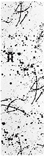 Grizzly Grip Tape Boo Johnson Splatter White Griptape - 9" x 33"