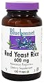 Bluebonnet Nutrition - Red Yeast Rice 600 mg.