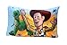 Disney Toy Story 4 Piece Toddler Bedding Set, Blue/Green