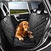Pet Seat Cover, Youandme Dog Hammock, Waterproof Dog Car Seat Cover Protector with Non Slip Silicone Backing for Cars, Trucks, SUVs with Non Slip Backing, Soft, Large, Black