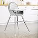 Skip Hop Convertible High Chair, Tuo, Grey Clouds