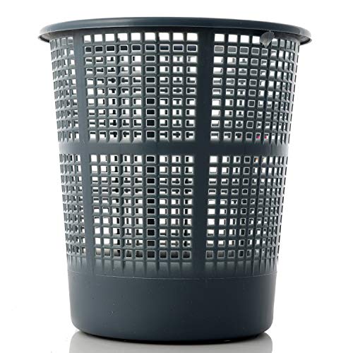 Kuber Industries Plastic Mesh Dustbin Garbage Bin for Office use, School, Bedroom, Kids Room, Home, Multi Purpose,5 litres (Grey) Kuber Industries Plastic Mesh Dustbin Garbage Bin for Office use, School, Bedroom, Kids Room, Home, Multi Purpose,5 litres (Grey)