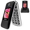 Ushining-Senior-Flip-Mobile-PhoneBig-Button-Mobile-Phone-For-ElderlyDual-SIM-Unlocked-Card-Long-Standby-with-28-Large-Screen-SOS-Button-FM-Radio-Torch-and-Charging-Cradle-Black USHINING Senior Flip Mobile Phone,Big Button Mobile Phone For Elderly,Dual SIM Unlocked Card Long Standby with 2.8…