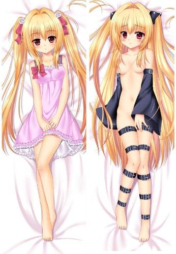 Amazon To Loveる とらぶる 金色の闇 こんじきのやみ ヤミちゃん 裸体 等身大抱き枕カバー オリジナル抱き枕カバー アニメ抱き枕 160 50 高級な生地 Peachskin ピーチスキン アニメ 萌えグッズ 通販