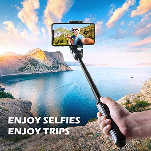 UBeesize Selfie Stick Tripod, Extendable and Portable Monopod with Wireless Remote Shutter, GoPro Adapter, Compatible with iPhone and Android Phone, Lightweight Camera, GoPro