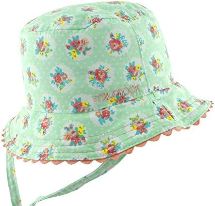 Girls Sun Hat - Reversible Bucket Style - UPF 50+ Protection