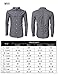 MrWonder Men's Casual Slim Fit Button Down Dress Shirt Long Sleeve Solid Oxford Shirt