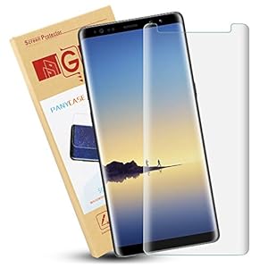 Galaxy Note 8 Screen Protector,Panycase Galaxy Note 8 Tempered Glass,[Case Friendly][[Anti-Bubble][3D Curved Glass]Tempered Glass Screen Protector for Samsung Galaxy Note 8 by Panycase