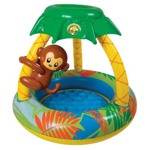 Poolmaster 81610 Learn-to-Swim Go Bananas Monkey Pool