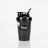 Pinch Magic Shaker Bottle | BPA Free Shaker Bottle for Smooth Mixing | Effortless Blending for Fiber Supplement Powder, Protein Shake, & More | Dishwasher Safe, Travel-Friendly, Easy to Clean | 20 oz
