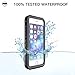 Oryxboost Waterproof Case for iPhone 8 and iPhone 7, Protective Full Body Rugged Shockproof Slim Case with Built-in Screen Protector, Support Wireless Charger