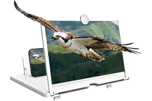 HD Screen Magnifier Version, 2026 New Screen Magnifier for Cell Phone, Movies, Videos, and Gaming, Amplifier Desktop Magnifyi