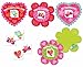 Peaceable Kingdom Press Butterfly Temporary Tattoo Super Valentine Card Pack