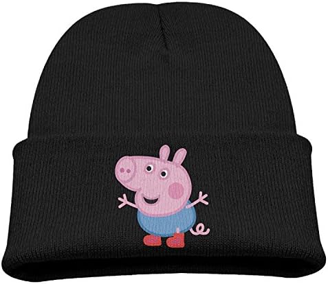 Kid Peppa Pig 85% Cotton Ski Hat RoyalBlue