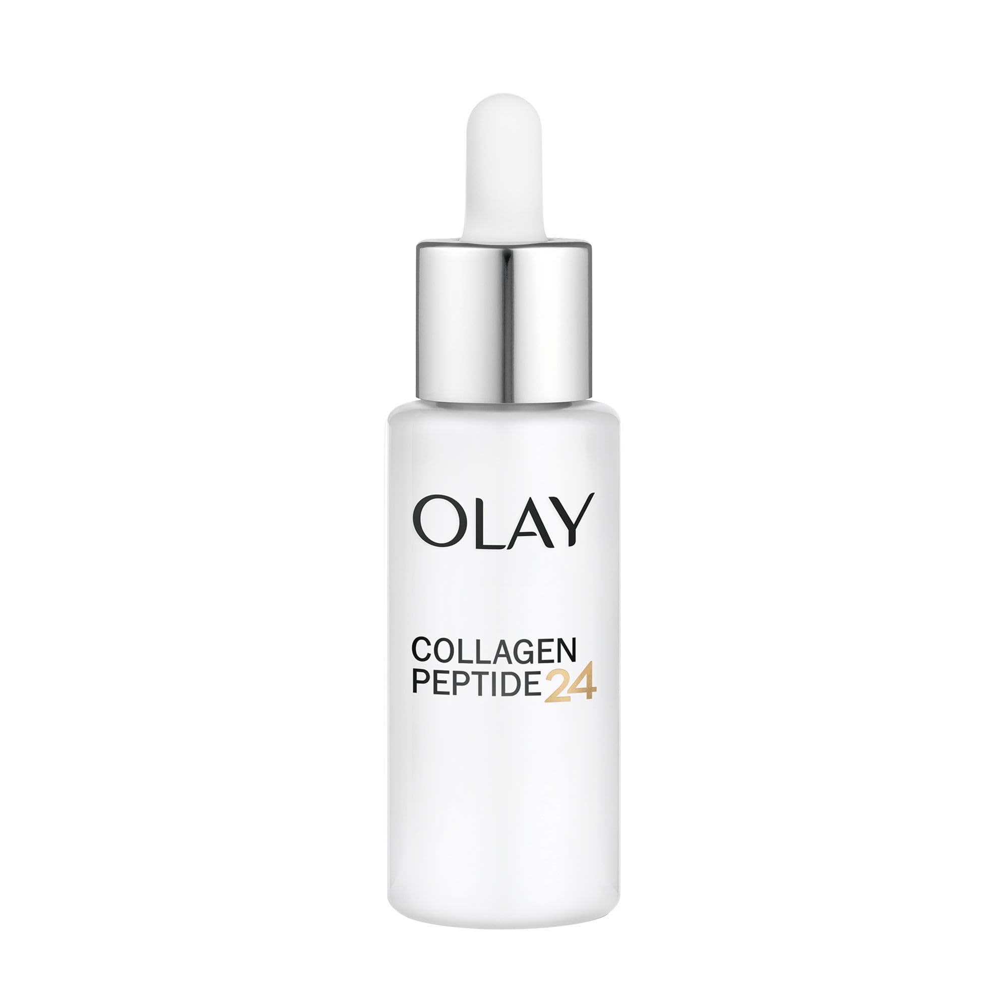 Olay Collagen Peptide Serum for Face, Skincare with Niacinamide 99% Purity and Antioxidant Vitamin E. Advanced Anti Ageing Skin Care with 3 Actions: Strengthens, Restores, Hydrates, 40ml