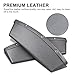 Car Seat Catcher,Topist Catch Caddy Seat Pocket Catcher Leather Auto Seat Side Slit Pocket Drop Catcher Organizer Fills Gaps between Seat & Console, 2 Pcs (Grey)