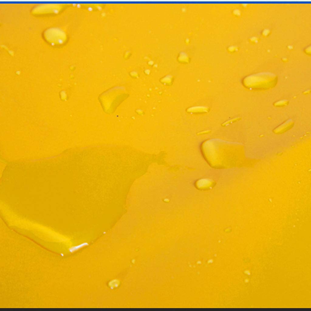 Zj ターポリン ゴールデン黄色のpvcナイフ拭き取り布の雨布の防水布の防水日焼け止めの布厚いキャンバス サイズ さいず 3 3 4m B07ht1nn95 4m タープ