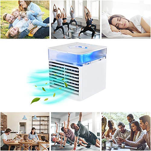 Portable Air Conditioner Fan, AUSHEN Personal Air Cooler Mini Air