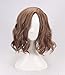 Man's Short Curly Brown Cosplay Wig for Movie