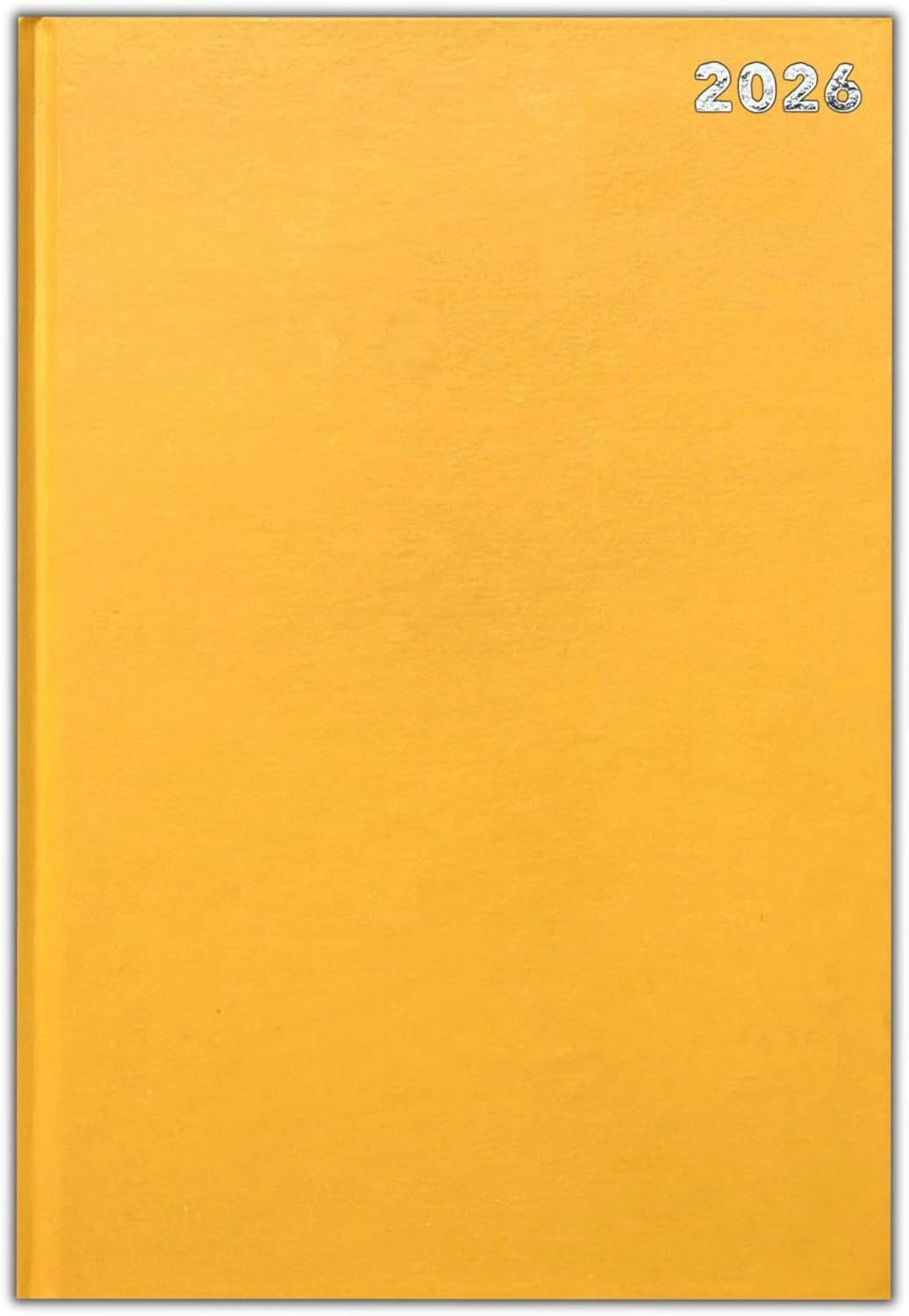 PaulStore 2026 Pastel Fashion Diary - A4/A5/A6, Week to View, Day A Page (A6 Day A Page, Yellow)