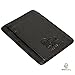 ESTALON Minimalist Wallet for Men and Women - Genuine Leather RFID Secured Card Case (Coal)